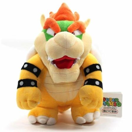 Super Mario Brothers webbläsare Koopa Plyschleksak-12