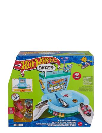 Skate Flush & Go Bowl Toys Toy Cars & Vehicles Race Tracks Multi/patterned Hot Wheels