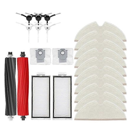 Til Q8 Max / Q8 / Q5 Rulle Sidebørste Filter Moppe Støvpose Robot Støvsuger Tilbehør