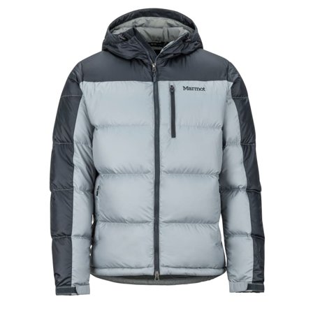 Marmot Men ́s Guides Down Hoody Men warmly-lined down jackets Grey S