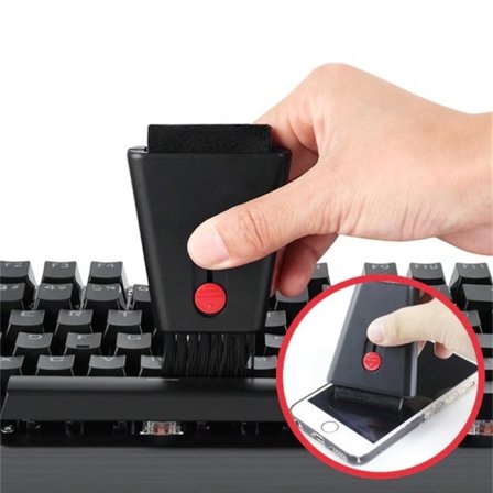 Mini Dator tangentbord rengöring skärm skärm rengöring borste för bärbar dator skrivbord tangentbord dammare gap rengöring borstar