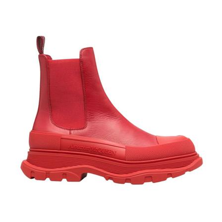 Alexander McQueen, Tread Slick Boots Czerwony, Mężczyzna, Rozmiar: 40 EU
