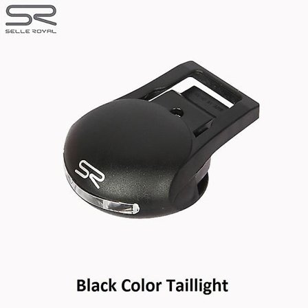 Cykeldele SELLE ROYAL MTB Saddel Lys Cykelsikkerhed Baglygte SR Landevejscykel Advarsel Saddel Baglygte Cykling LED Blinkende Blinkende Lampe