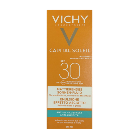 Vichy Capital Soleil Emulsione Anti-Lucidità Effetto Asciutto SPF