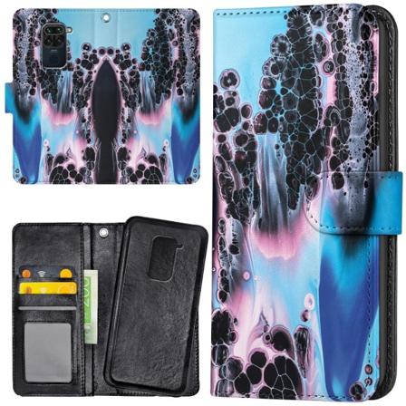 Xiaomi Redmi Note 9 - Lompakkokotelo/Kuoret Marmori Multicolor