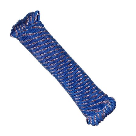 【PP】Letvægts flettet line til allround brug, faldskærmsline til telte, campingparacord, 4mm*30m