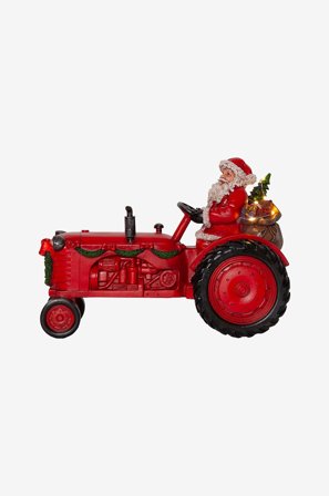 Star Trading - Joulukoriste Merryville - Punainen - Joulukoristeet - - Homeroom