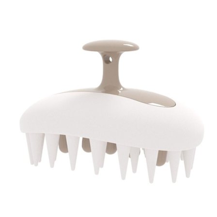 Hårbotten Massage Kam Hårtvätt Kam GRÅ