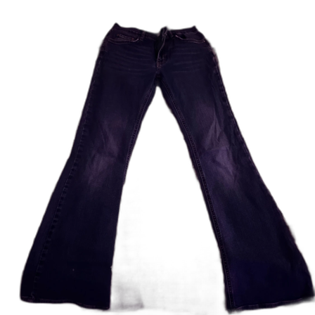 Blå bootcut jeans