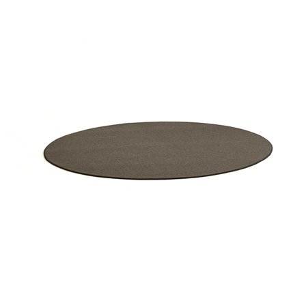 Round rug ADAM, Ø 3000 mm, brown
