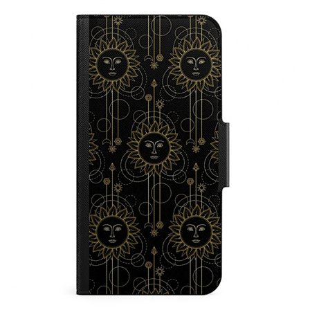 Naive iPhone 13 Mini Plånboksfodral - Sun