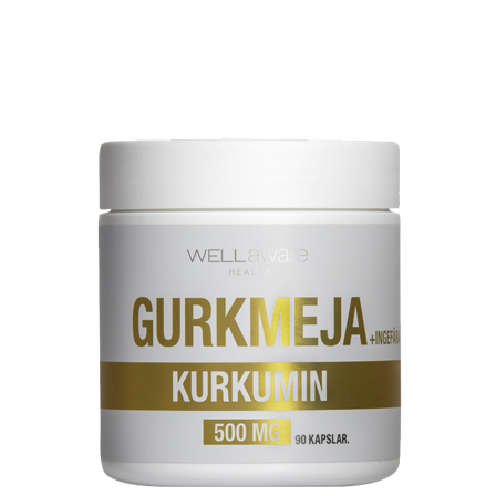 WellAware Gurkmeja/Ingefära 500 mg 90 kapslar