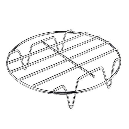 2 stk. Air Fryer Stativ Rustfrit Stål 7,8 tommer Holder XL Air Fryer Tilbehør, Multifunktionelt Dobbeltlagsstativ Med 5 Grillspyd Til De Fleste 5,3-