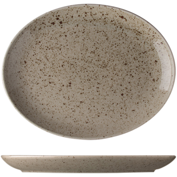 Tallrik Oval Lilien Lifestyle Natural