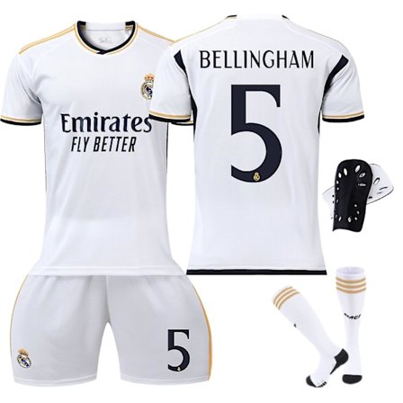 2324 Ny Real Madrid Hjemme Fodboldtrøje