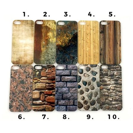 Skal med motiv iPhone 5/5S/SE