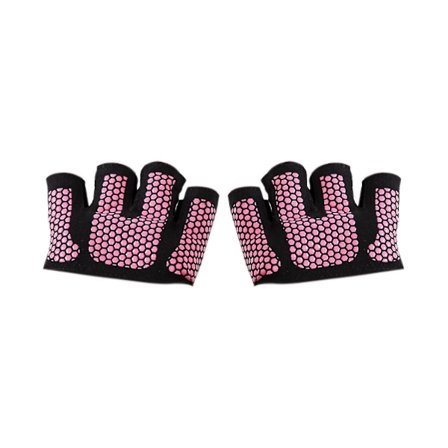 Gym Fitness Halvfinger Handsker Mænd Kvinder Til Træning Handske Kraft Vægtløftning Bodybuilding Hånd P