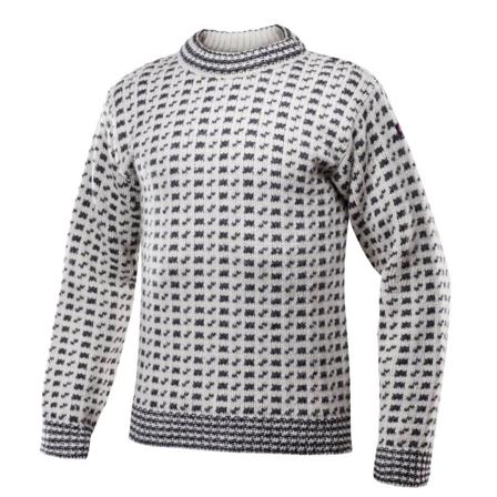 Devold Original Islander Crew Neck Men long-sleeved sweaters White S