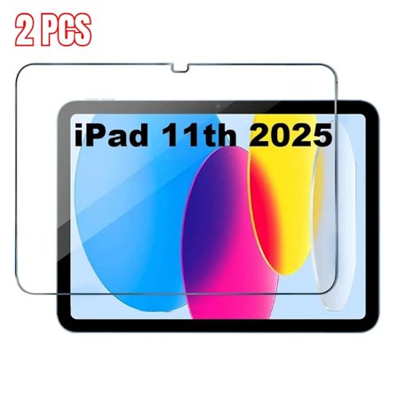 [LCS] 2-pakning kompatibelt iPad 11:e Herdet Glass kompatibelt iPad 2025 11:e Generasjons Skjermbeskytter iPad 11-tommers A16 Film Beskyttelse Anti-