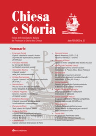 Chiesa e storia. Rivista dell'Associazione Italiana dei Professori di Storia della Chiesa (2022). Vol. 12