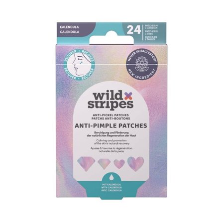 WILD STRIPES - Patches Anti-Pimple Patches - Diamond - Crema viso pelle grassa,Maschera viso purificante