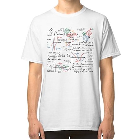 Matematik Formler Tal T-shirt