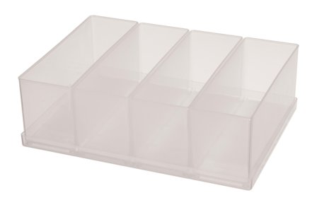 Raaco 136518 Insats 69x220x160 mm 4 fack (på bredd), Förvaring