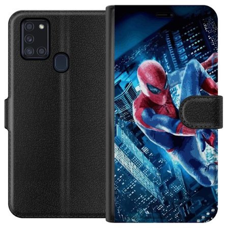 Yhteensopiva Lompakkokotelo Samsung Samsung Galaxy A21s Spiderman