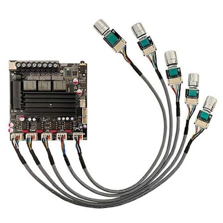 -APTX1 Bluetooth Digital Forstærker 2.1 Kanal Qualcomm BT Forstærkerkort 100W+100W+200W Bas Forstærker QCC3034+TPA3221 C