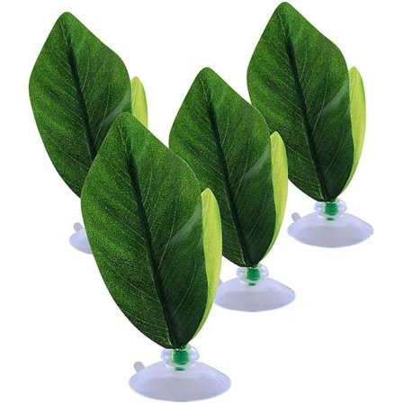 Flydende blad hængekøje Betta seng hængekøje form blad til akvarium G