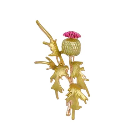 En dressbrystblomst smykke brosje er egnet som en Valentinsdagsgave til kjærester