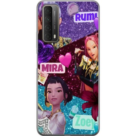 Yhteensopiva Puhelinkuori Huawei Huawei P smart 2021 Borussia Dortmundin BVB 09-emblema keltainen ja musta graafinen suunnittelu jalkapallofaneille ja