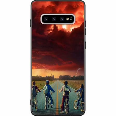 Samsung Galaxy S10+ Svart Skal Stranger Things