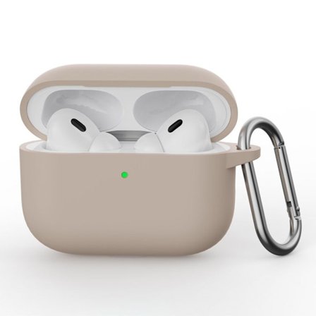 Apple AirPods Pro 3 Case in Silicone - Beige