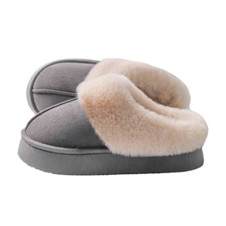 Dame Pels Snøtøfler Vintermote Hjem Plysj Sko EVA Lett Stue Sko