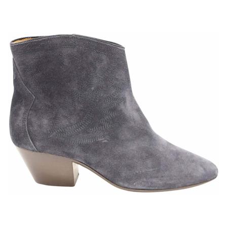 Isabel Marant Pre-owned Pre-owned Dacken Boot Grå, Dame Vintage Sko, Størrelse: 38 EU