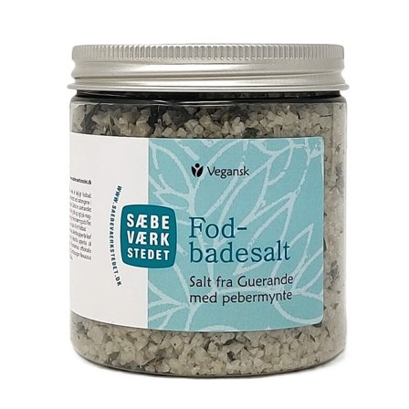 SÆBEVÆRKSTEDET Kølende & Opkvikkende Fodbadesalt 200 g, Skincare, Fodpleje, Fodbad
