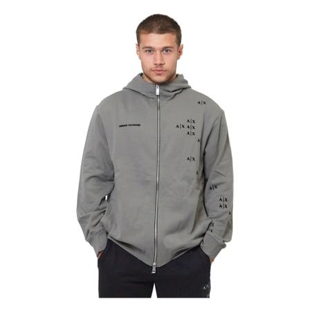 Armani Exchange Zip-throughs Grå, Herre Trøjer