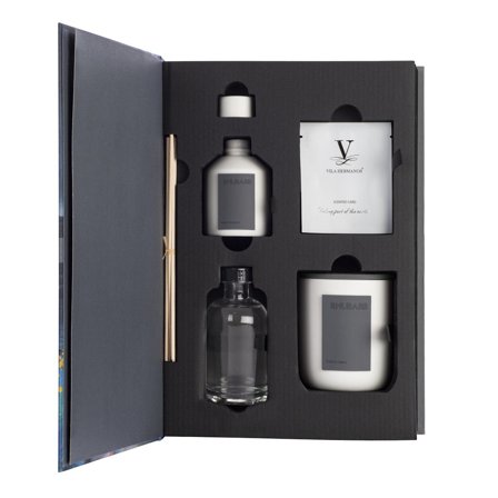 Vila Hermanos Gavesett Seeds-Rhubarb Duftlys+Diffuser Grå