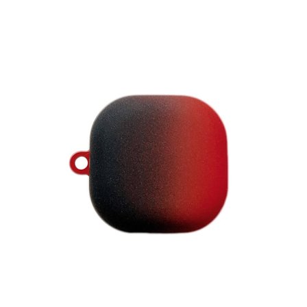 Samsung Galaxy Buds2 / Live / Buds Pro gradientfodral - Svart / Röd