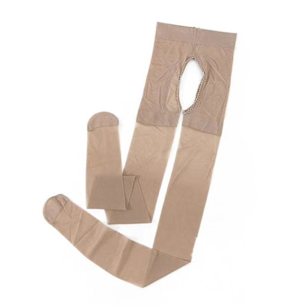 /EA/Kvinder Åben Skridt Strømpebukser Ultratynde Sexede Sommerstrømper Med Tå