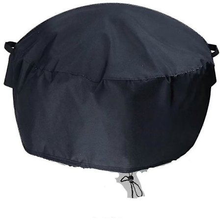 Wuzhou Bålpanne Trekk, 85*40cm Rund Terrasse Bålpanne Trekk, Bålpanne Trekk Vanntett Vindtett Anti-uv Bålpanne Trekk
