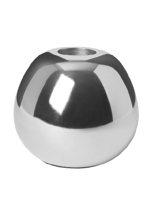 Åhléns Home Ljusstake i aluminium Ljuslyktor & ljushållare Silver ONESIZE