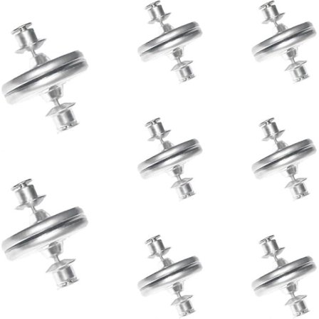 8-pack Magnetiska Gardiner Clips Magneter - Duschdraperitillbehör