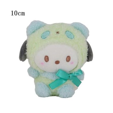 10-15cm Sanrio Plysj Kosedyr Tegneserie Anime Figur Kuromi My Melody Cinnamoroll Søte Dukker Baby Bursdagsgaver Kawaii Dekor