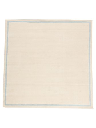 Handloom Handloom Pattern Rug 220X220 Wool Beige/Orange