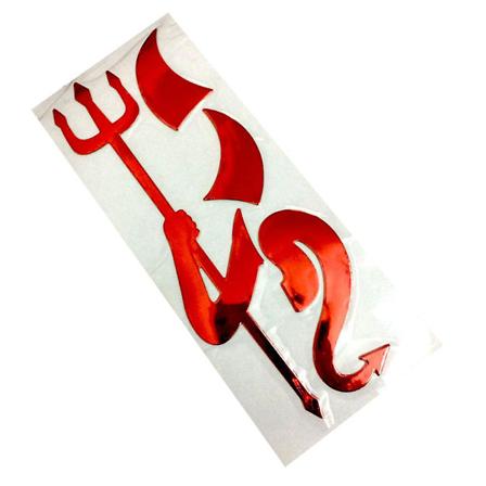 Lille dæmon klistermærke klistermærke på motorcykel auto logo emblem styling mærke diy