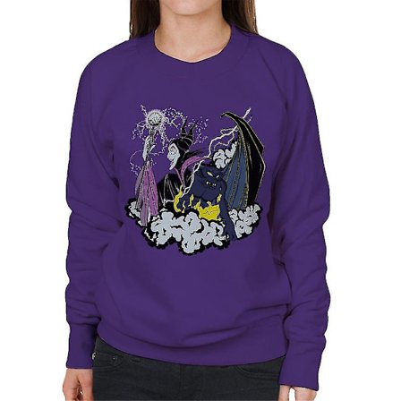 Disney Maleficent vs Chernabog tröja för kvinnor