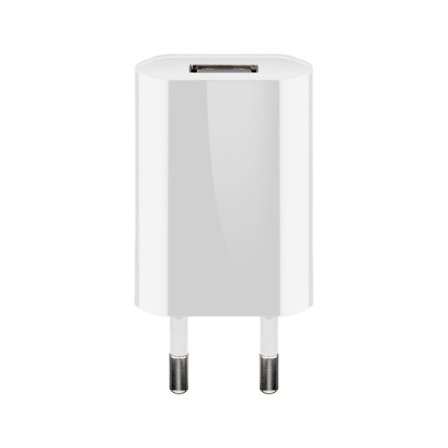 Goobay USB-oplader 5W - kompakt vægadapter med 1x USB-port