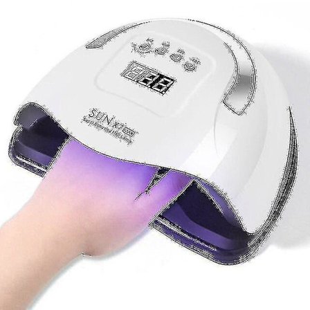 180w X7 Max Dobbelt UV LED Lampe Negle Tørreapparat